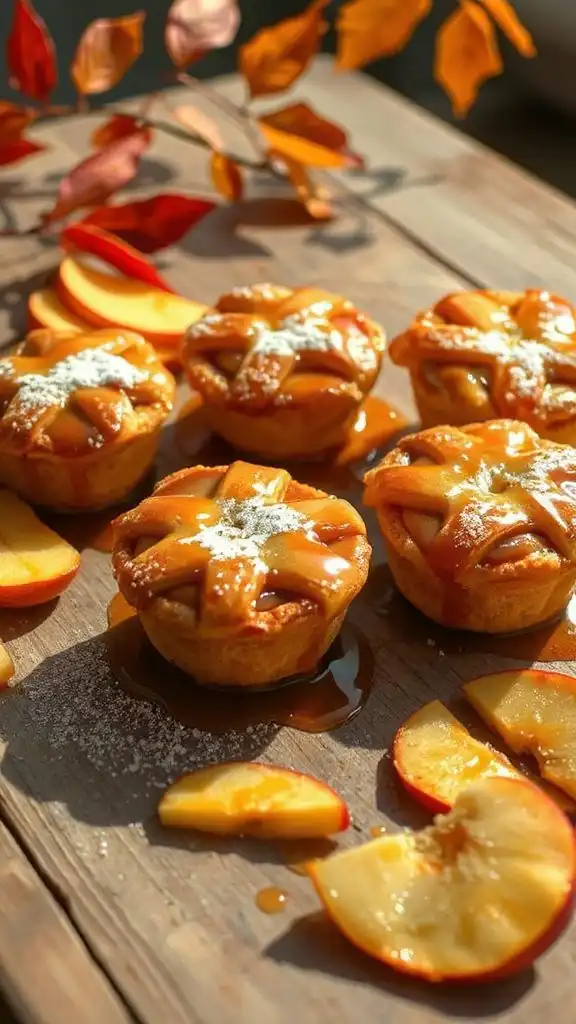 maple glazed apple fritters