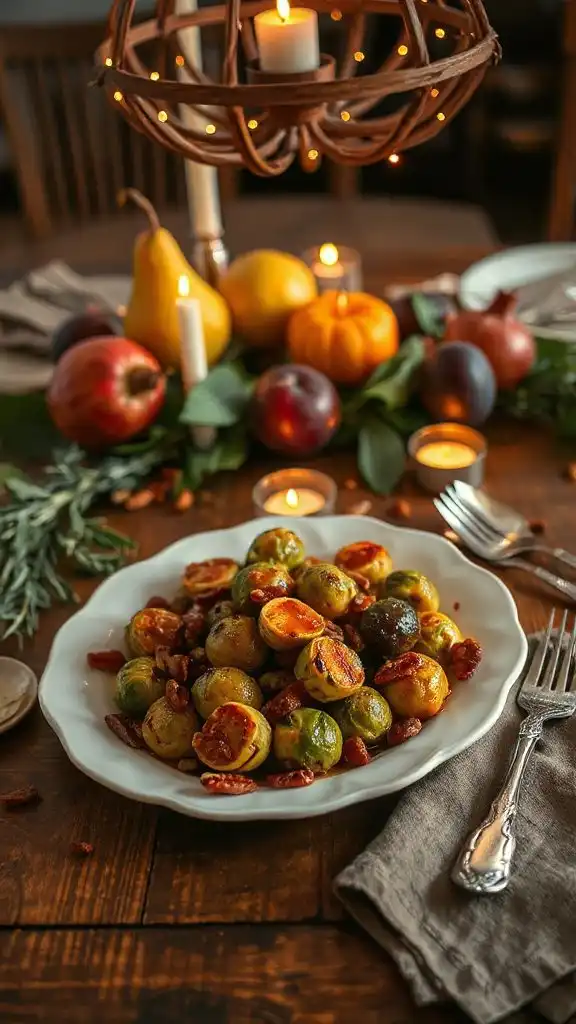 maple glazed brussels sprouts recipe