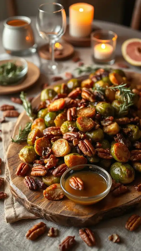 maple glazed brussels sprouts recipe