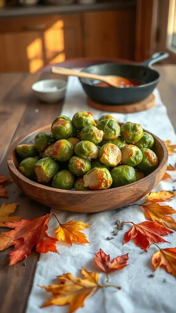 maple glazed brussels sprouts recipe