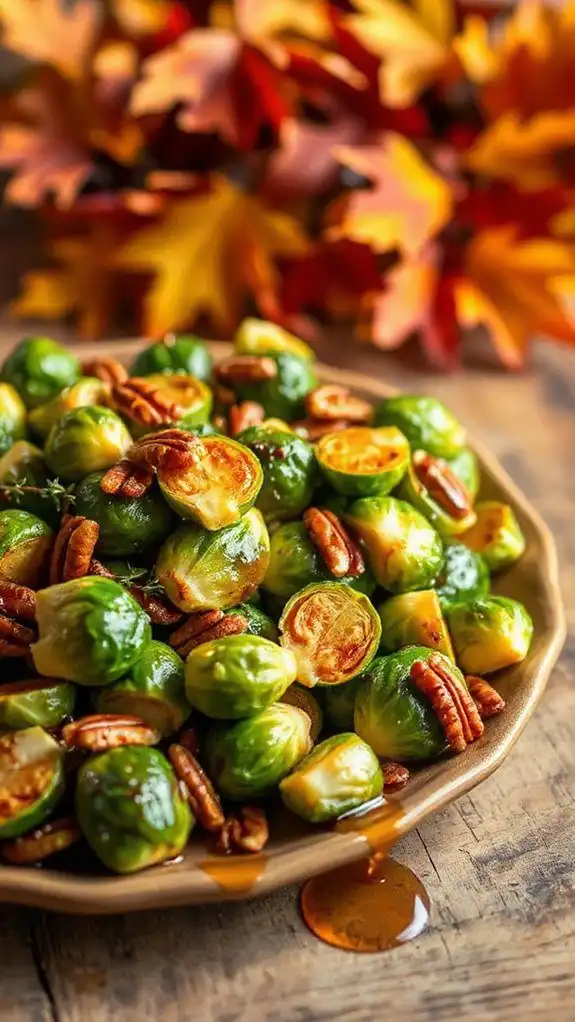maple glazed brussels sprouts recipe