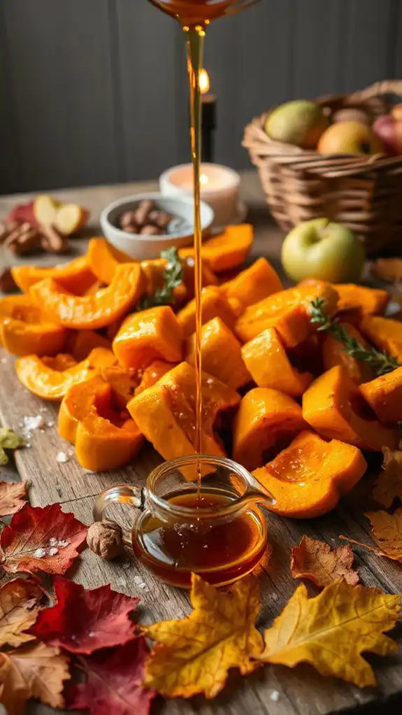 maple glazed butternut squash