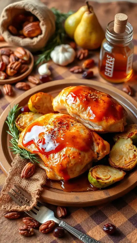 maple glazed chicken recipe