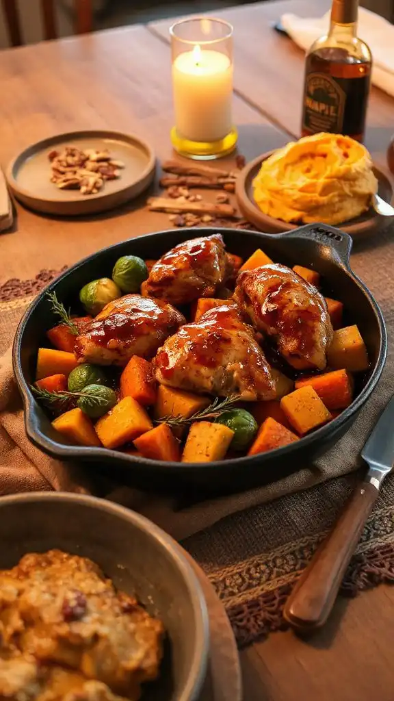 maple glazed chicken recipe