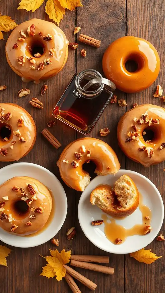 maple glazed doughnut recipe maple glazed doughnut recipe