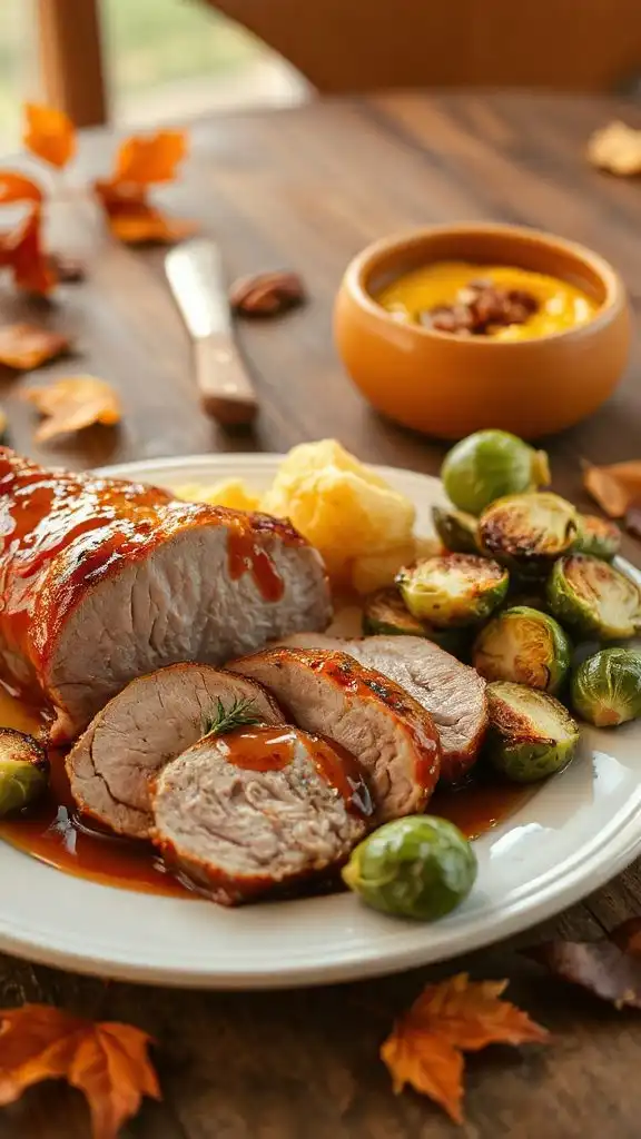 maple glazed pork tenderloin