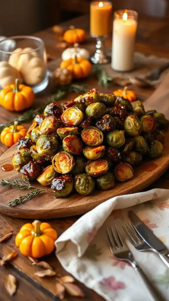 maple glazed roasted brussels sprouts maple glazed roasted brussels sprouts