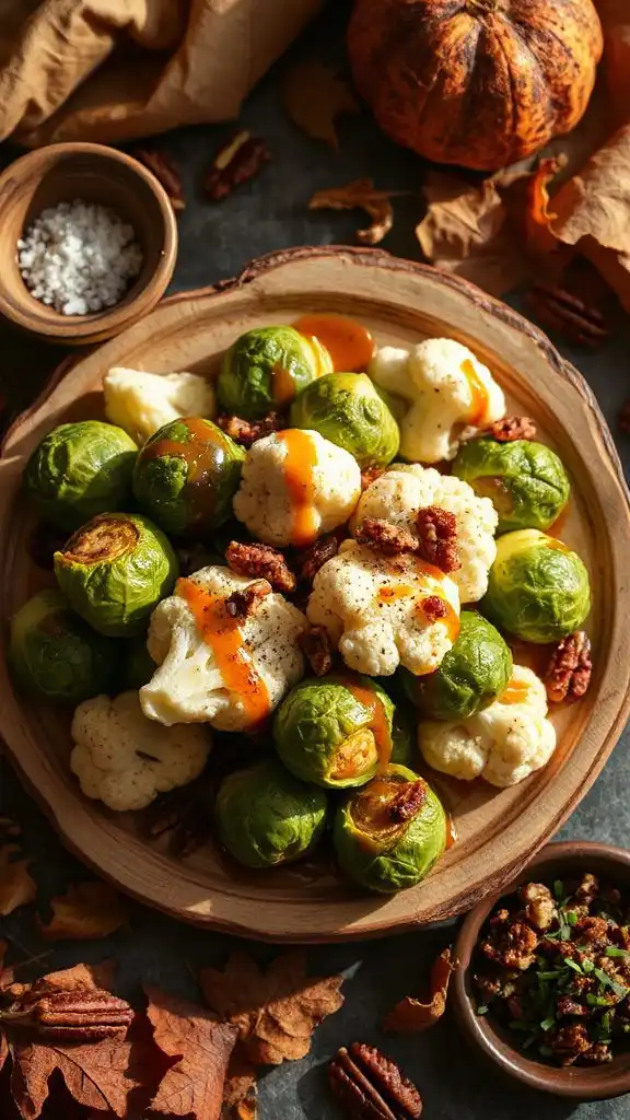 maple glazed roasted vegetables delight