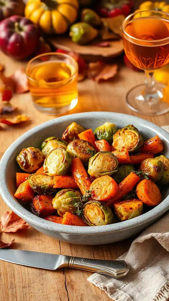 maple glazed roasted vegetables delight