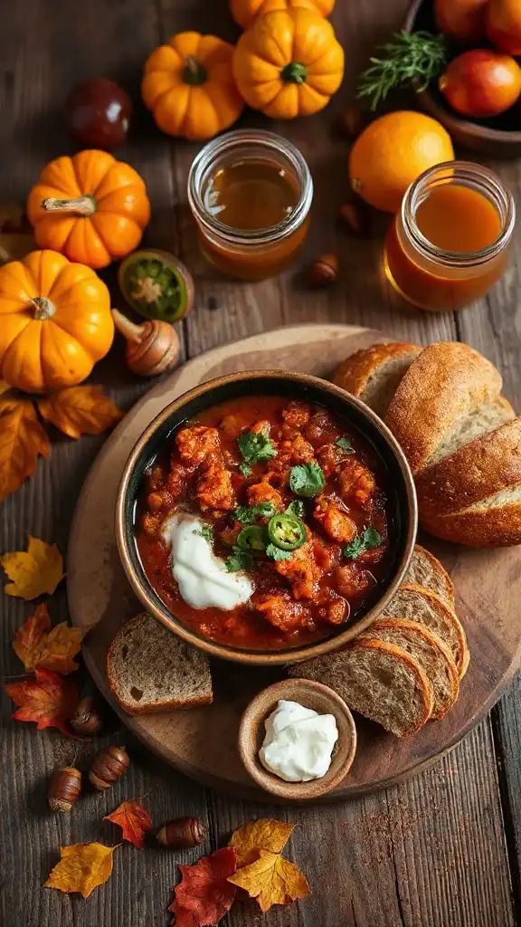 maple glazed turkey chili recipe