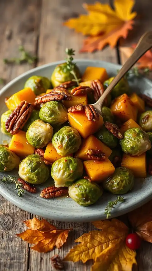 maple glazed vegetable side dish