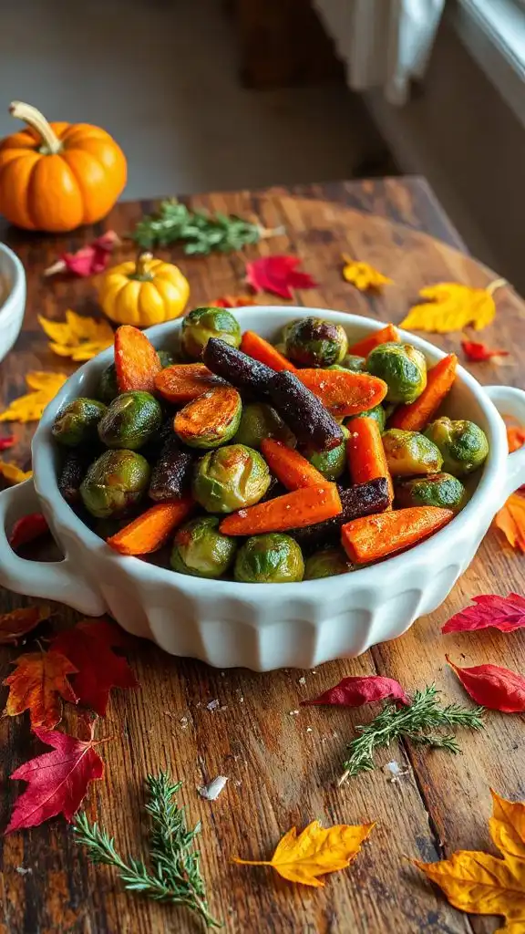 maple glazed vegetable side dish