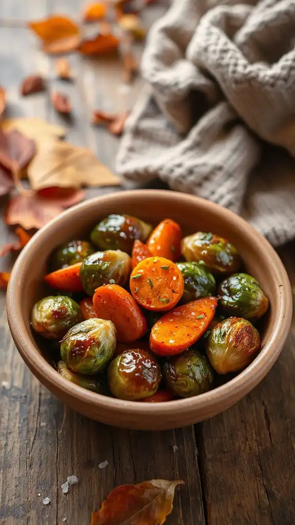 maple glazed vegetable side dish
