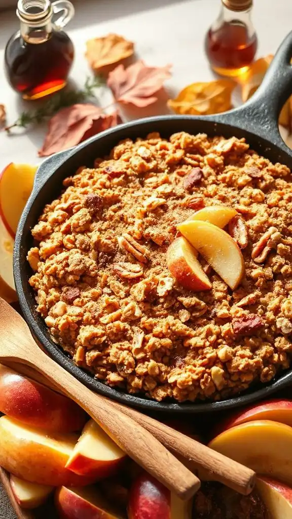 maple infused apple dessert delight