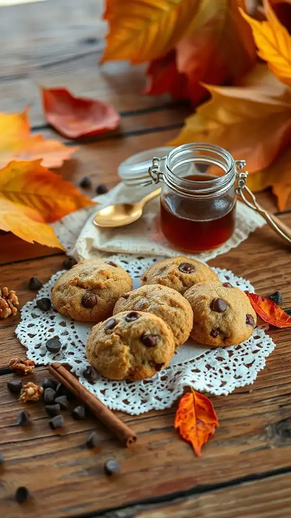 maple infused chocolate chip cookies
