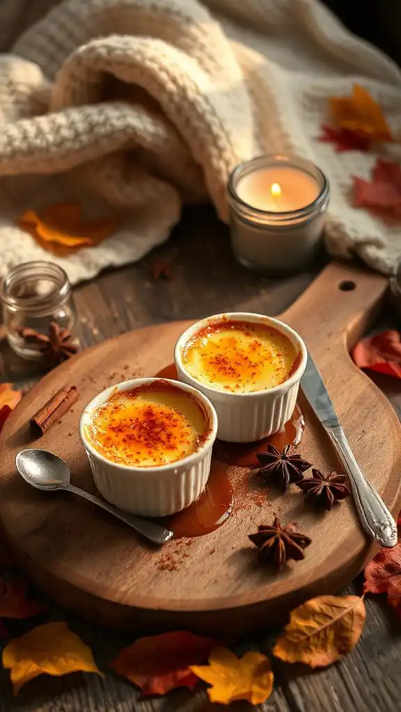 maple infused creamy dessert