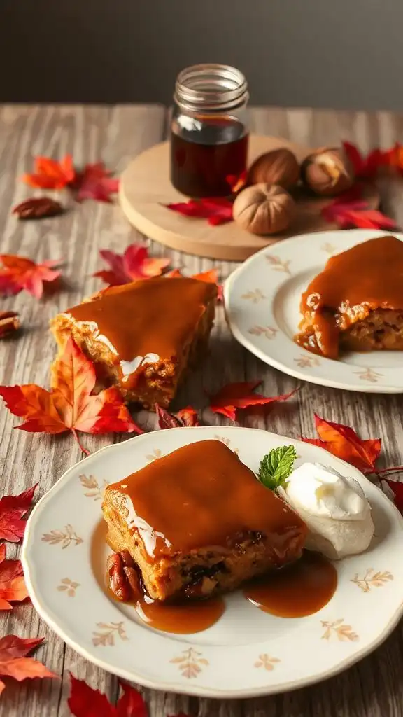 maple infused toffee pudding delight