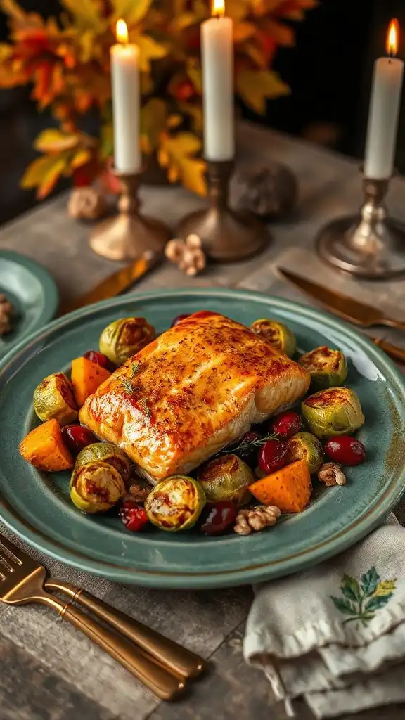 maple mustard glazed salmon dish maple mustard glazed salmon dish