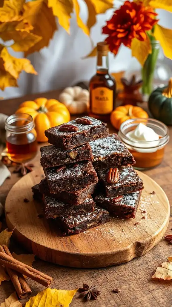 maple pecan brownie recipe
