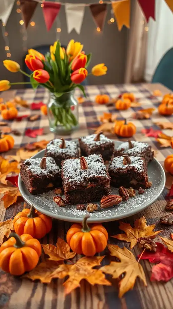 maple pecan brownies recipe