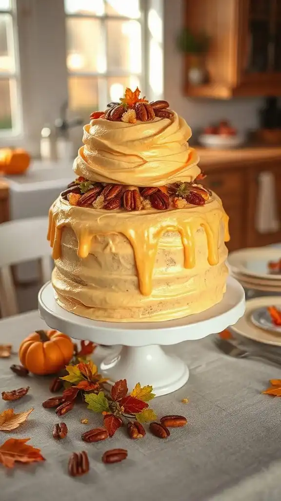 maple pecan cake recipe