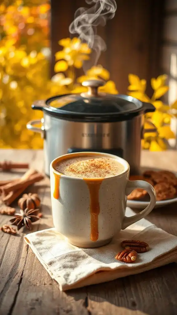 maple pecan chai latte