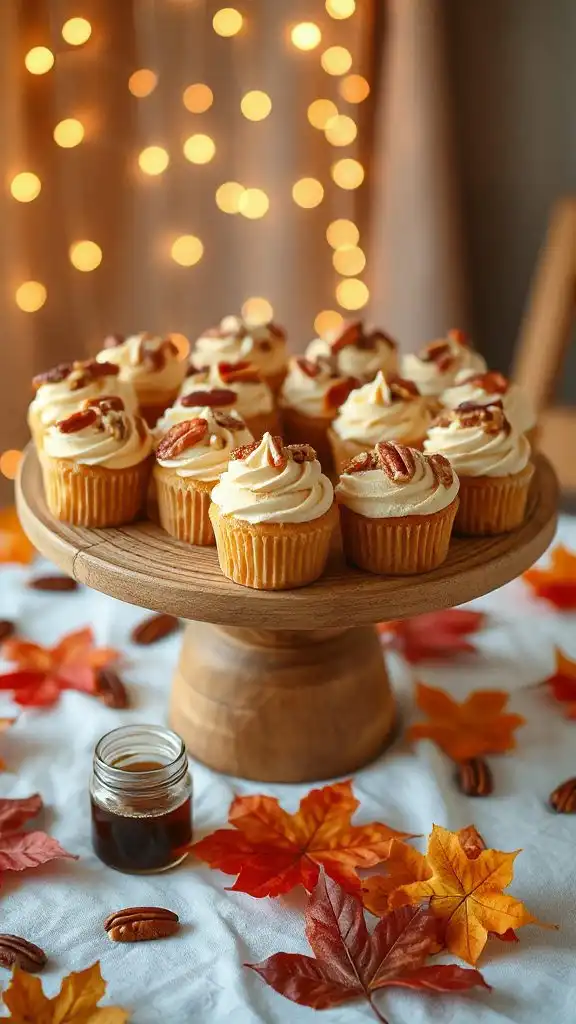 maple pecan cupcake recipe