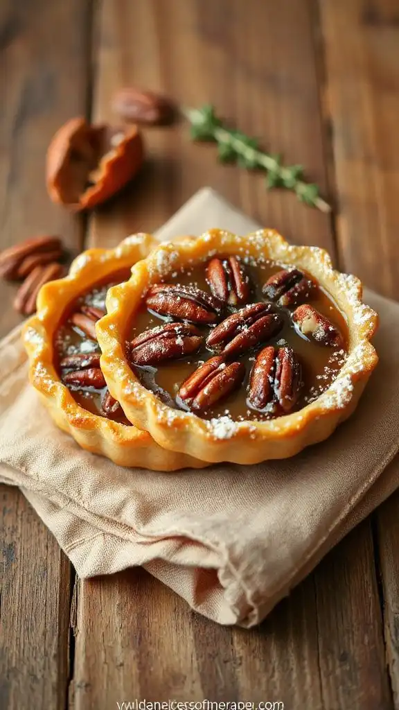 maple pecan mini desserts maple pecan mini desserts