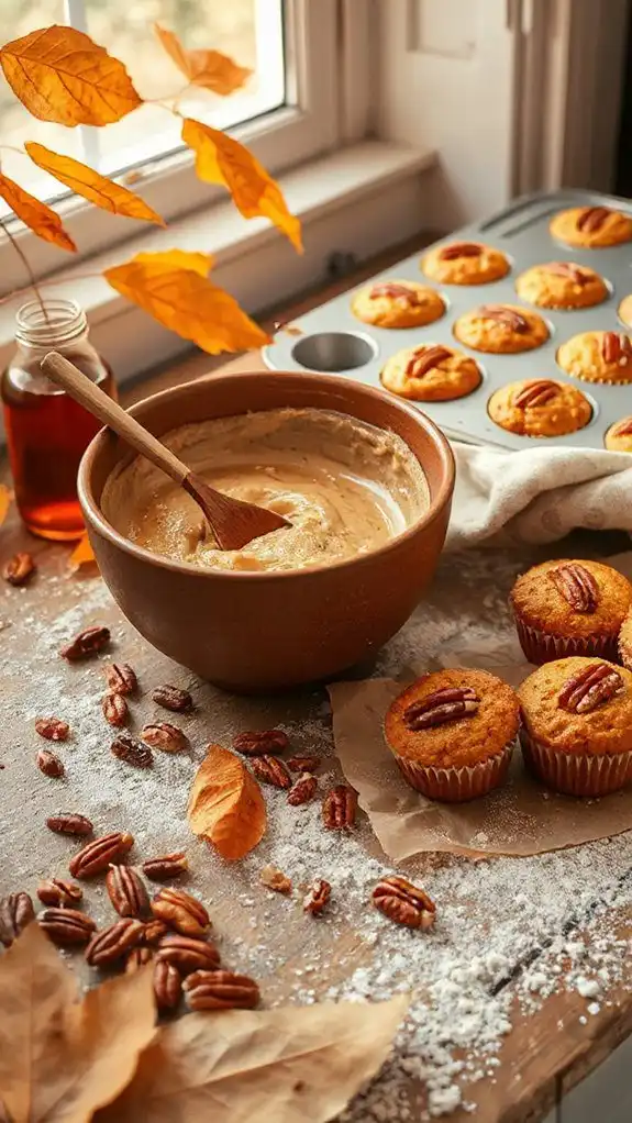 maple pecan muffin recipe