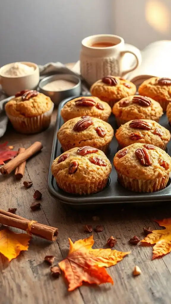 maple pecan muffin recipe