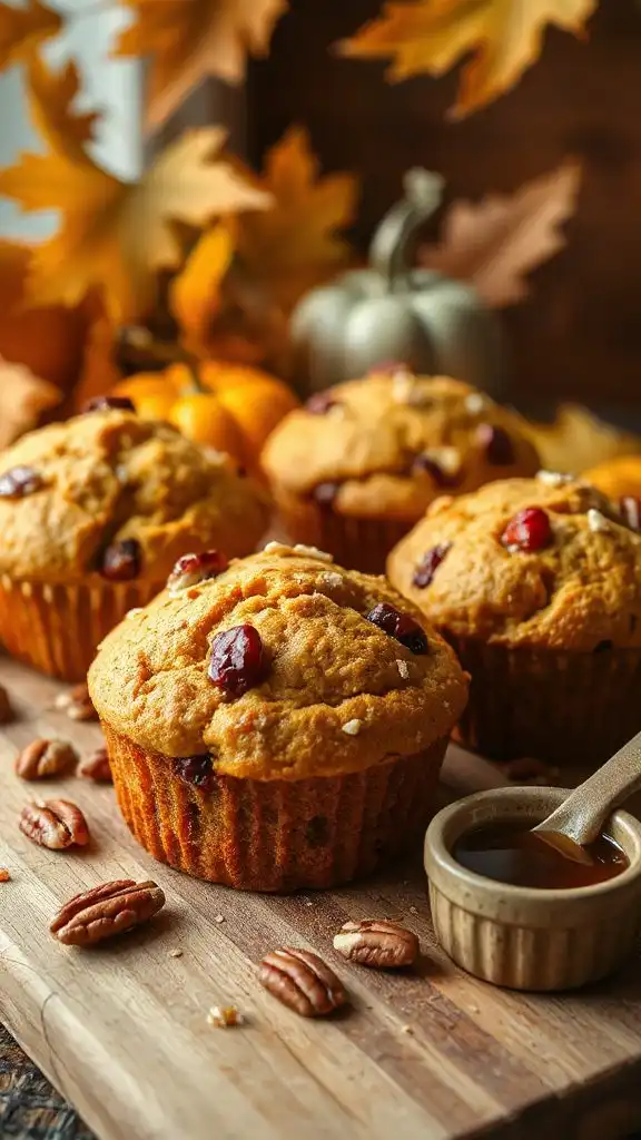 maple pecan muffins recipe
