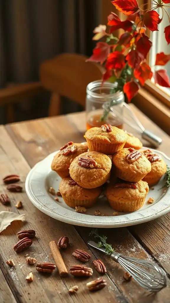 maple pecan muffins recipe