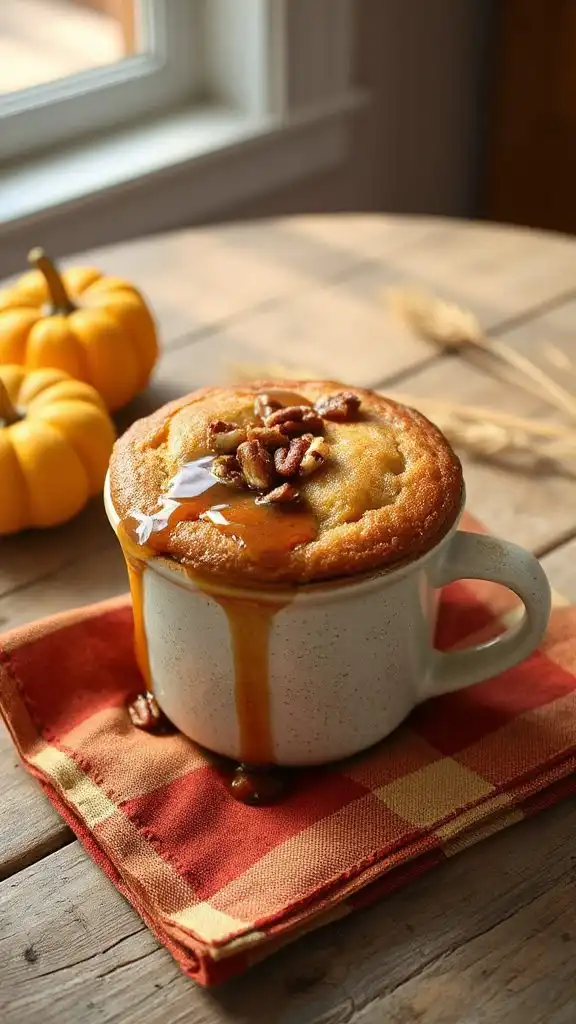 maple pecan mug cake maple pecan mug cake