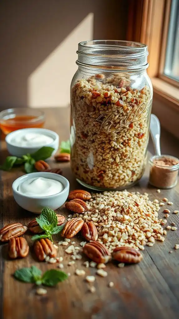 maple pecan overnight quinoa recipe