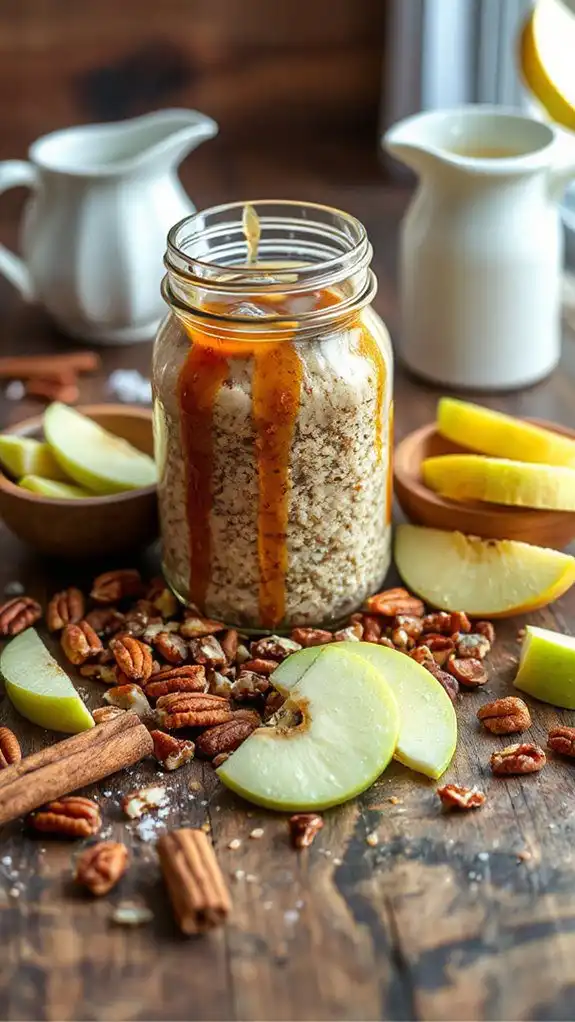 maple pecan overnight quinoa recipe