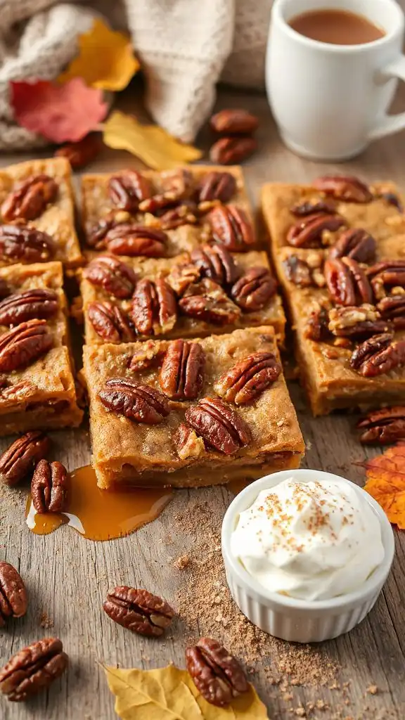 maple pecan pie bars maple pecan pie bars