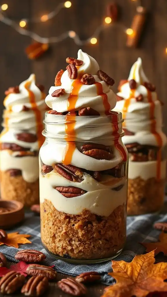 maple pecan pie sundae