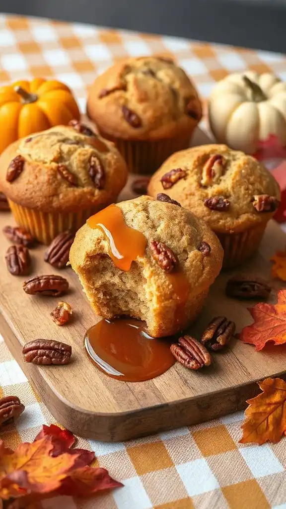 maple pecan protein muffins maple pecan protein muffins