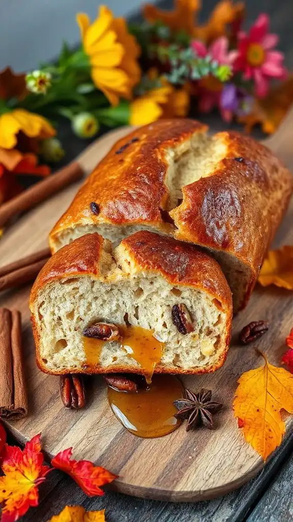 maple pecan sourdough delight