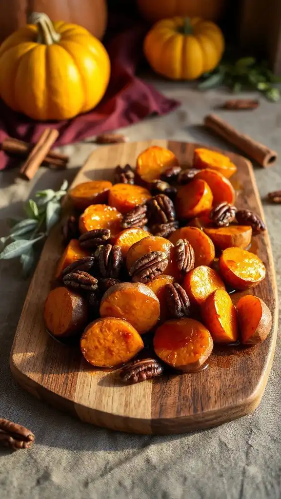 maple pecan sweet potatoes recipe maple pecan sweet potatoes recipe