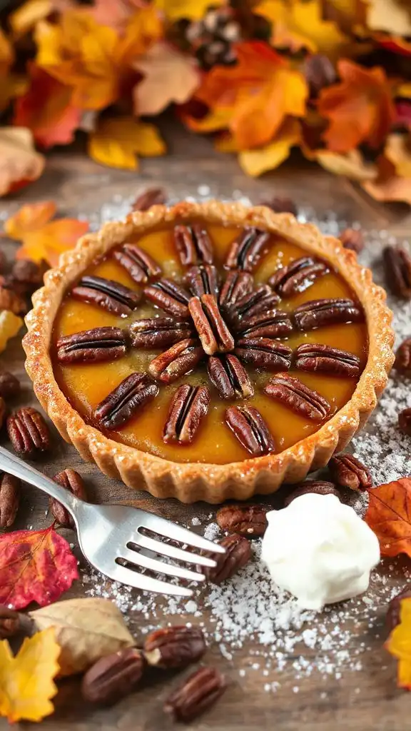 maple pecan tart delight