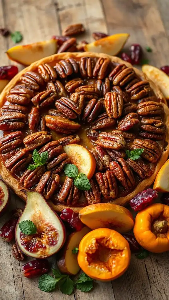 maple pecan tart delight