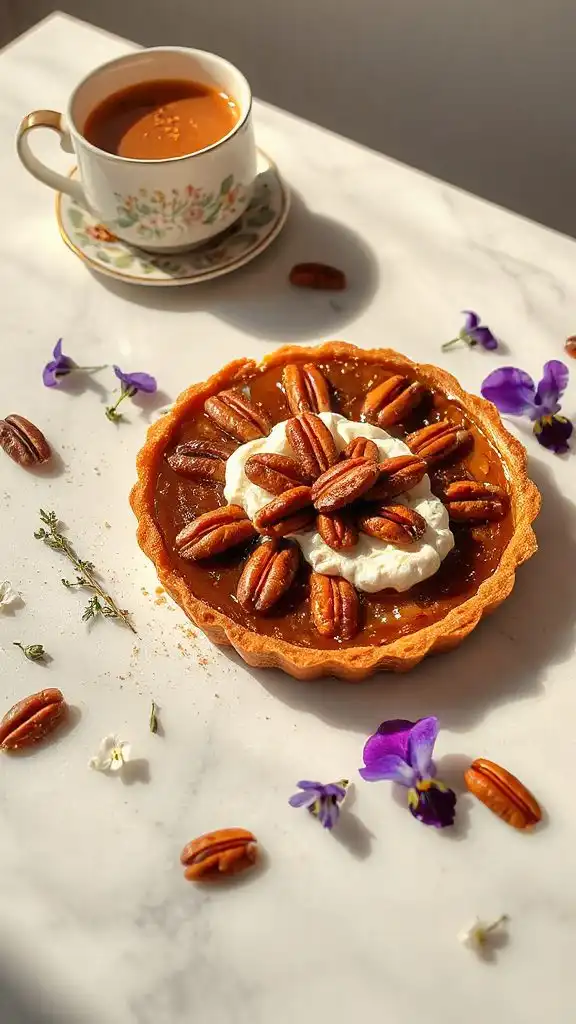 maple pecan tart delight