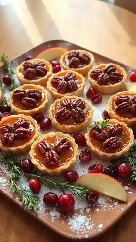 maple pecan tarts recipe