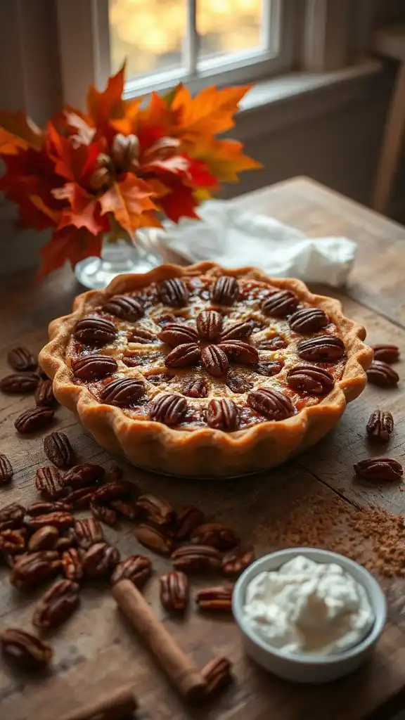 maple pecan vegan dessert