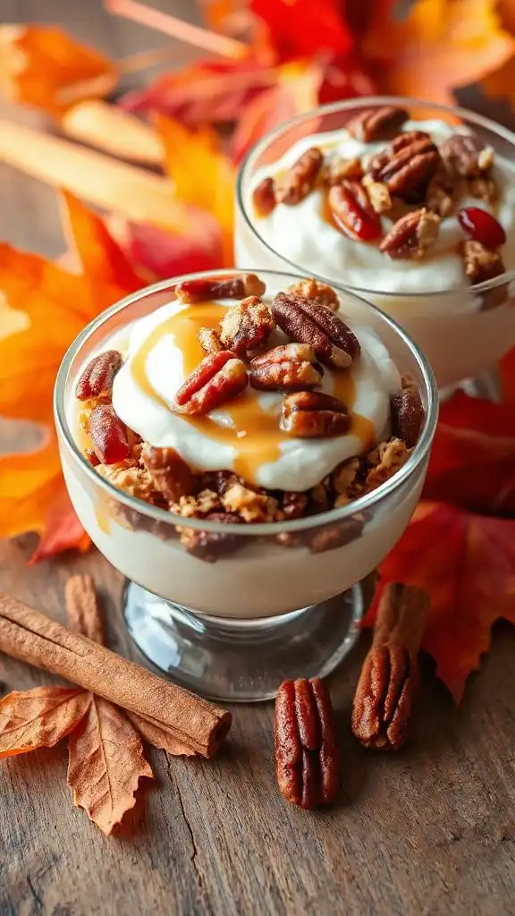 maple pecan yogurt delight