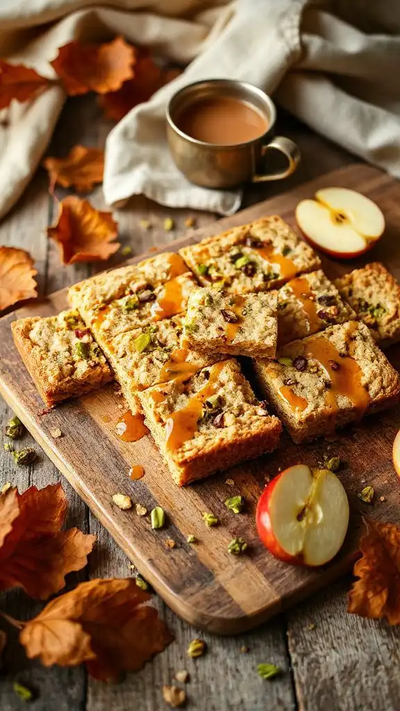 maple pistachio shortbread bars maple pistachio shortbread bars