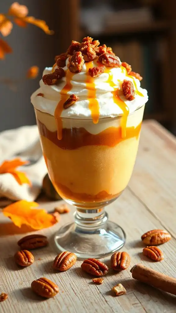 maple pudding dessert parfaits