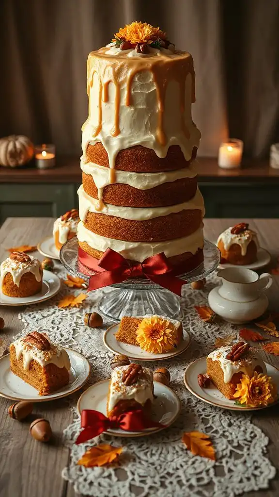 maple pumpkin spiced cake