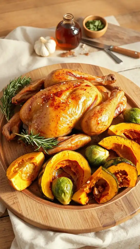 maple roasted chicken recipe